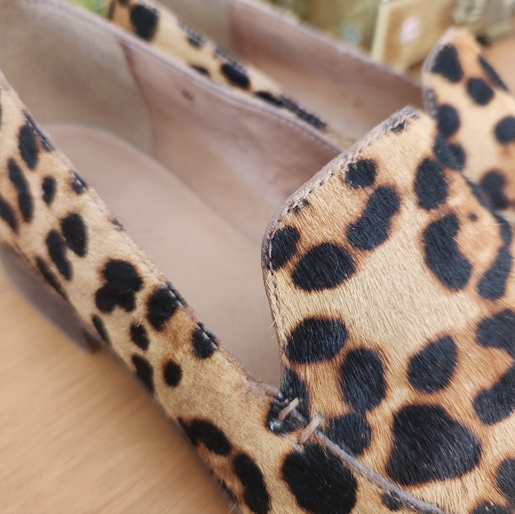 Madewell Francis Loafer, Calf Hair Leopard Print SIZE 9 - Picture 3 of 7